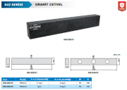 ACCUD Granit Cetvel 642 Serisi 500mm