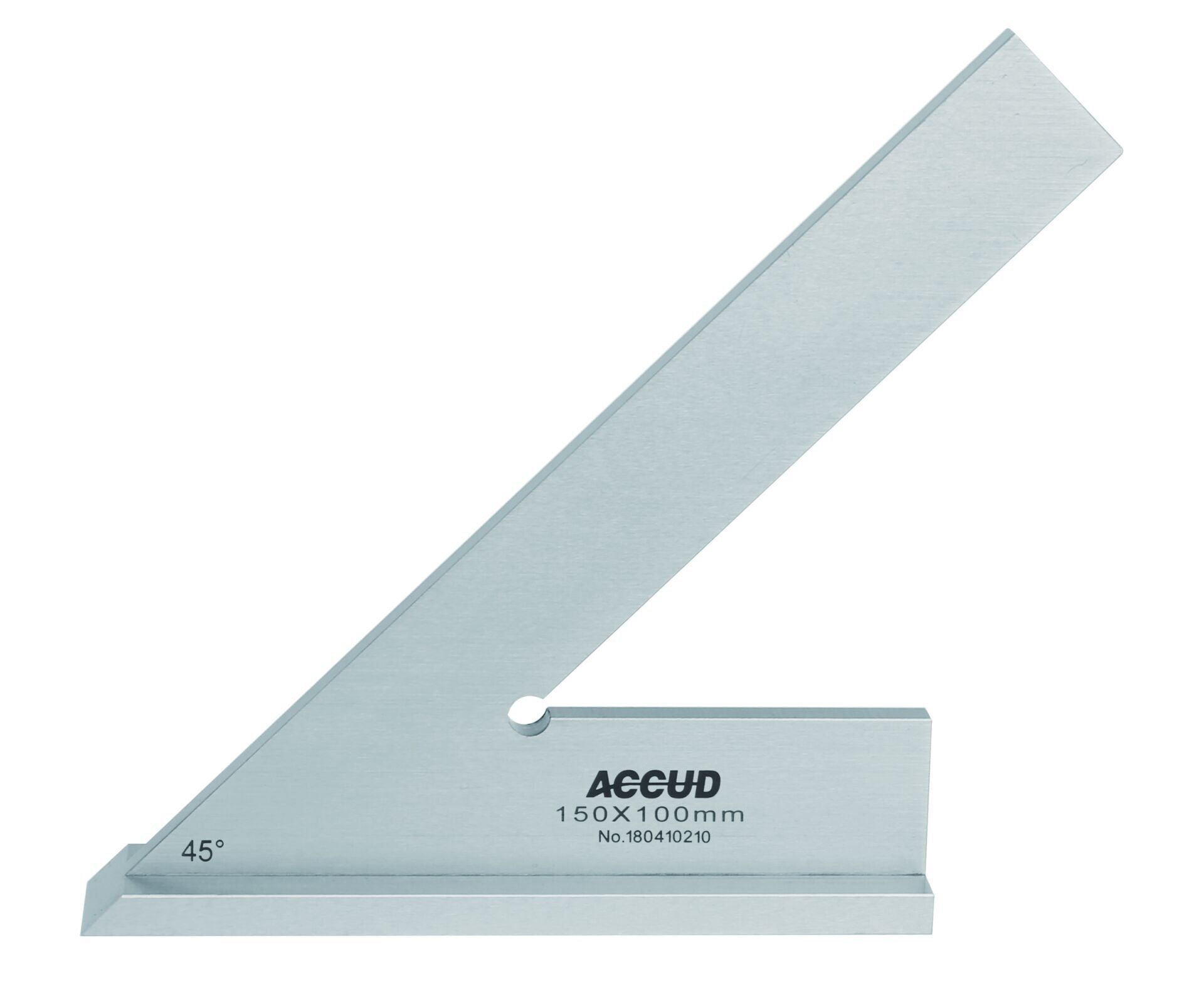 ACCUD 45° Geniş Tabanlı Gönye 856 Serisi 150x100mm
