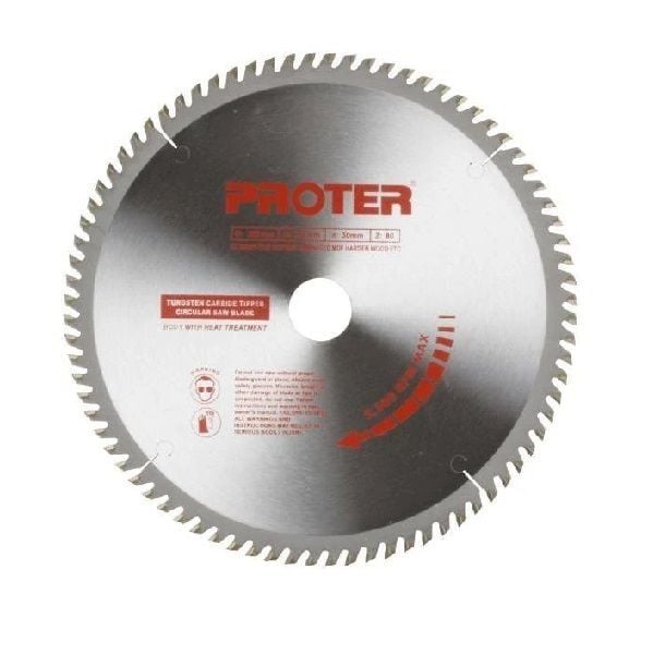 PROTER ALM 250x80 Elmas Alüminyum Testere Sessiz 250 mm